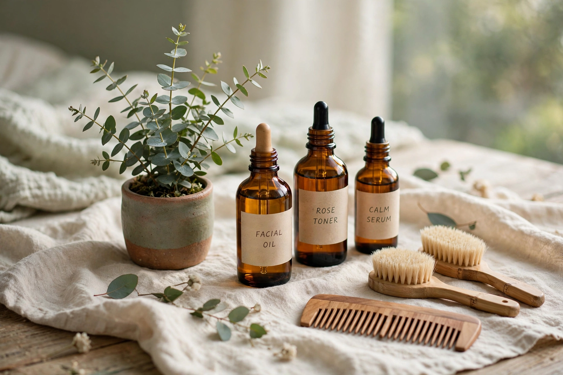 Simple, natural beauty essentials
